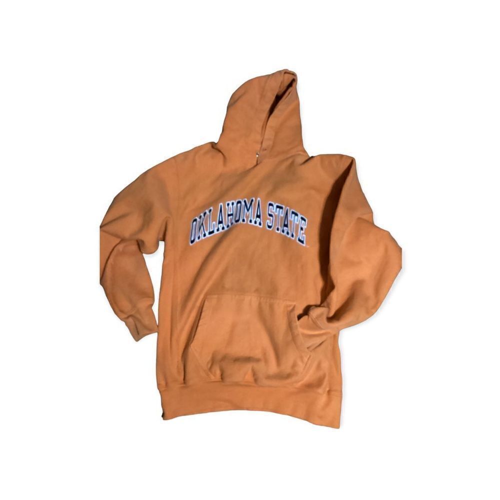 Vintage 90s Oklahoma State Cowboys Distressed Hoodie Mens Size S/M